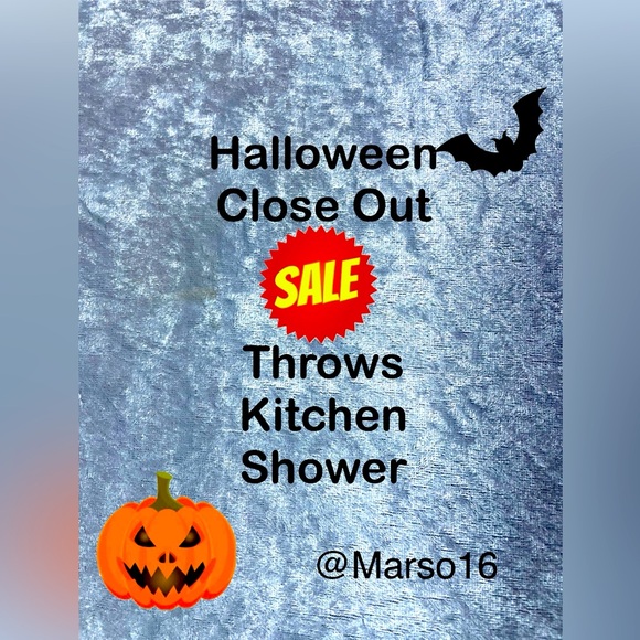 Halloween Close Out Sale Throws Kitchen Towel Sets Mitts Stitch Mickey Shower - Picture 1 of 1